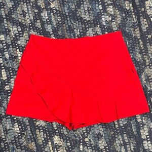 Zara Red Skort